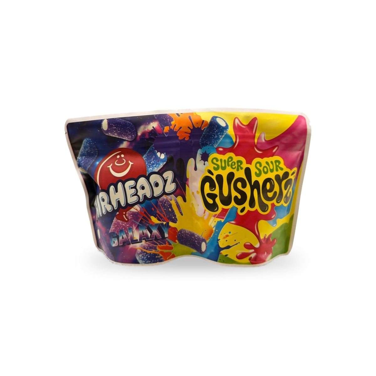 Airheadz Galaxy × Super Sour Gushers 2-in-1 Bag