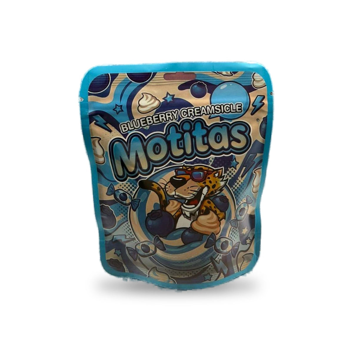Blueberry Creamiscle Motitas Mylar Bag