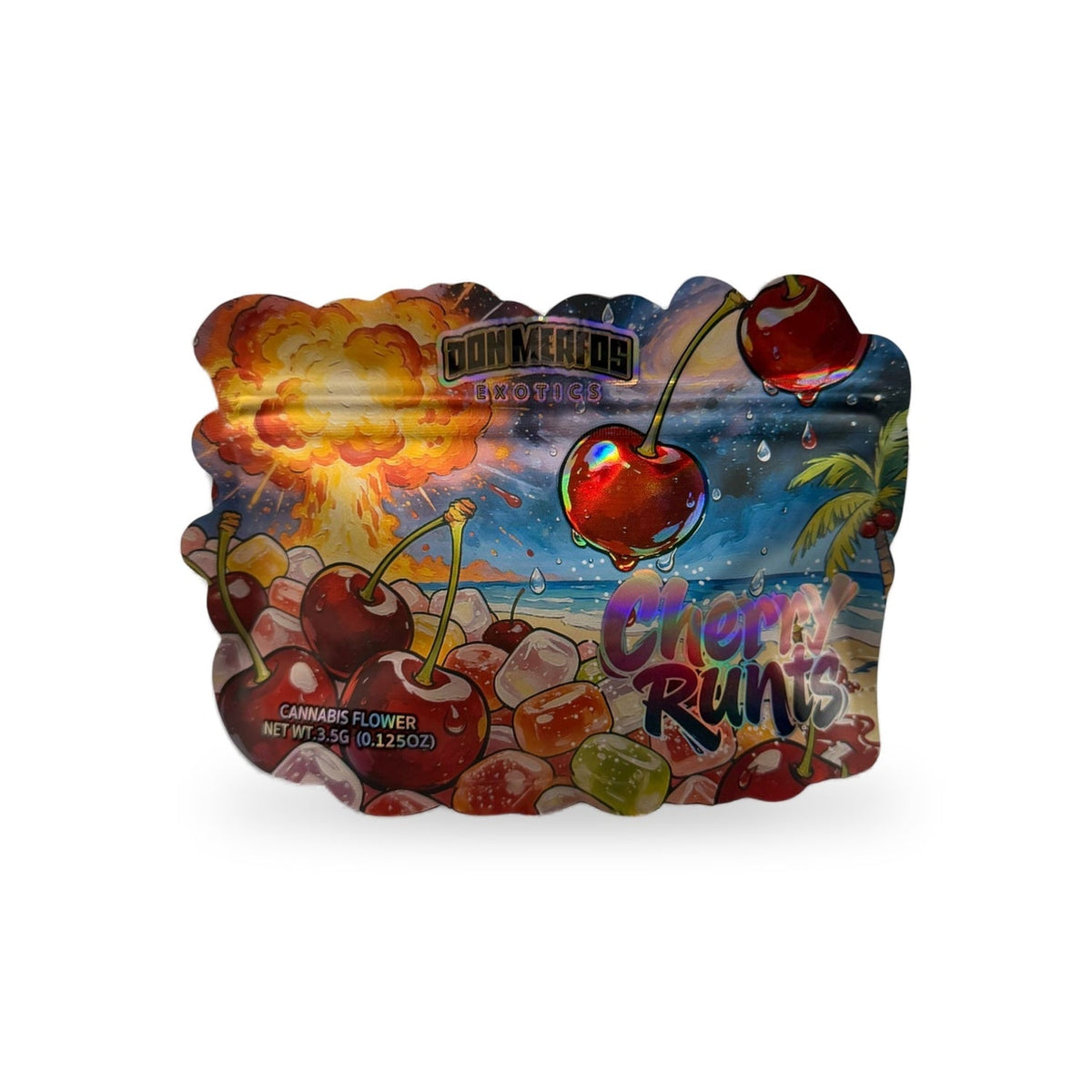 Cherry Runts Mylar Bag