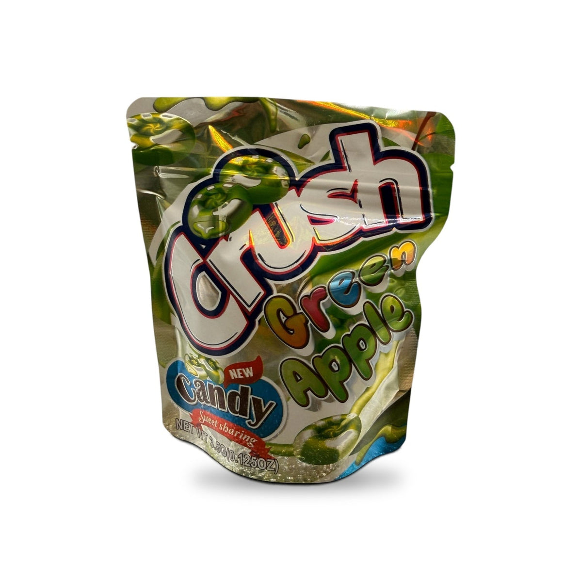 Crush Green Apple Mylar Bag