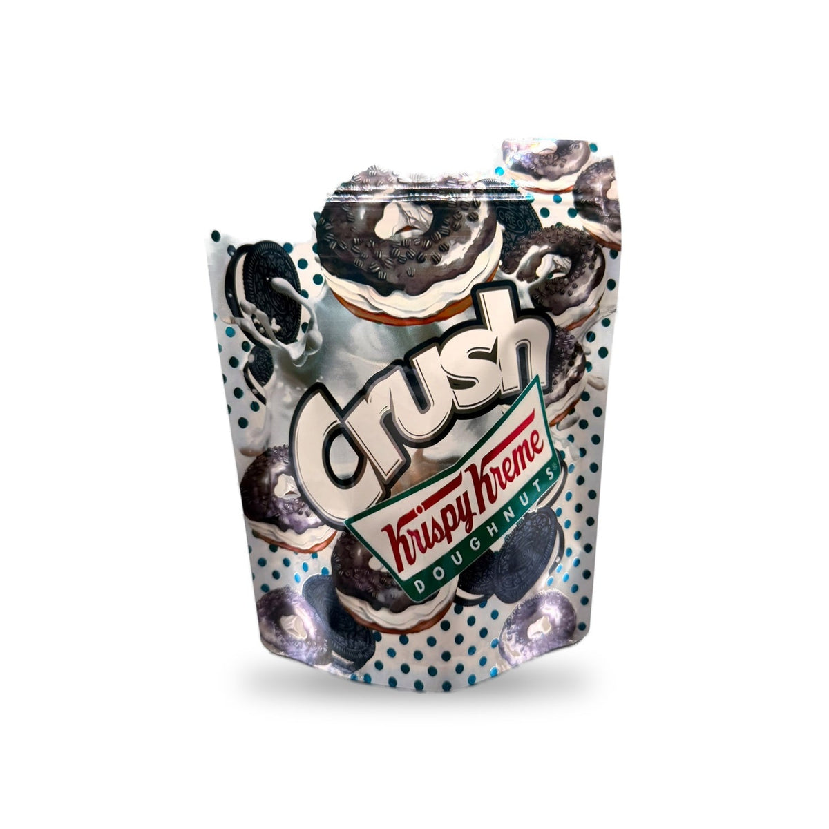 Crush Krispy Kreme Doughnuts Oreo Ounce Mylar Bag