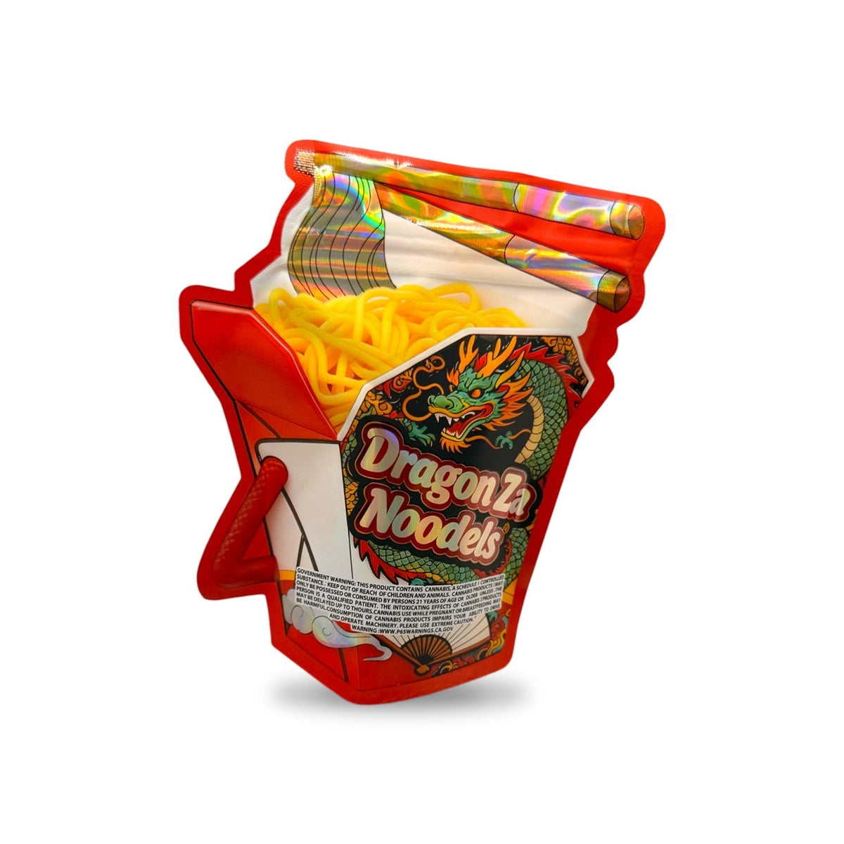 DragonZa Noodles Mylar Bag