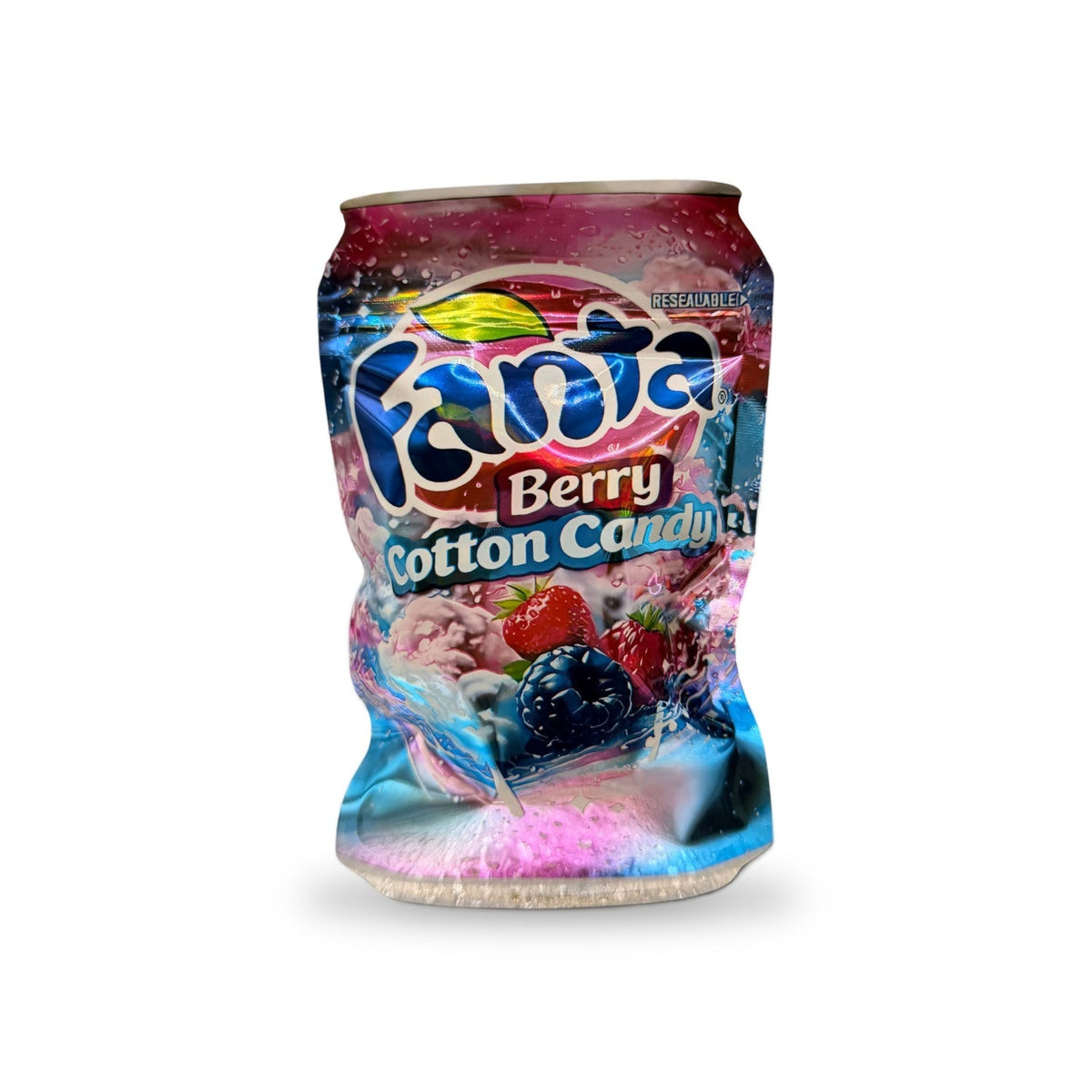 Fanta Berry Cotton Candy Mylar Bag