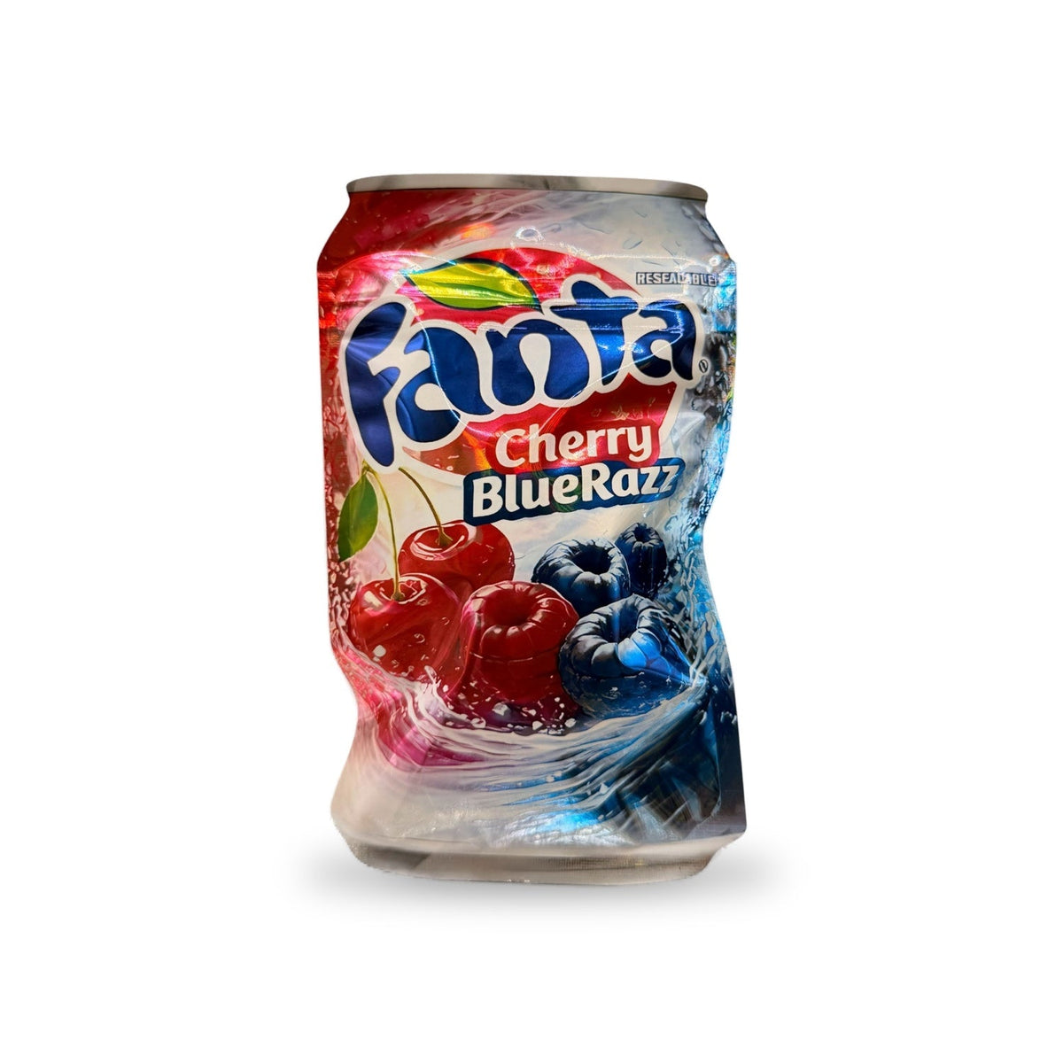 Fanta Cherry Bluerazz Mylar Bag