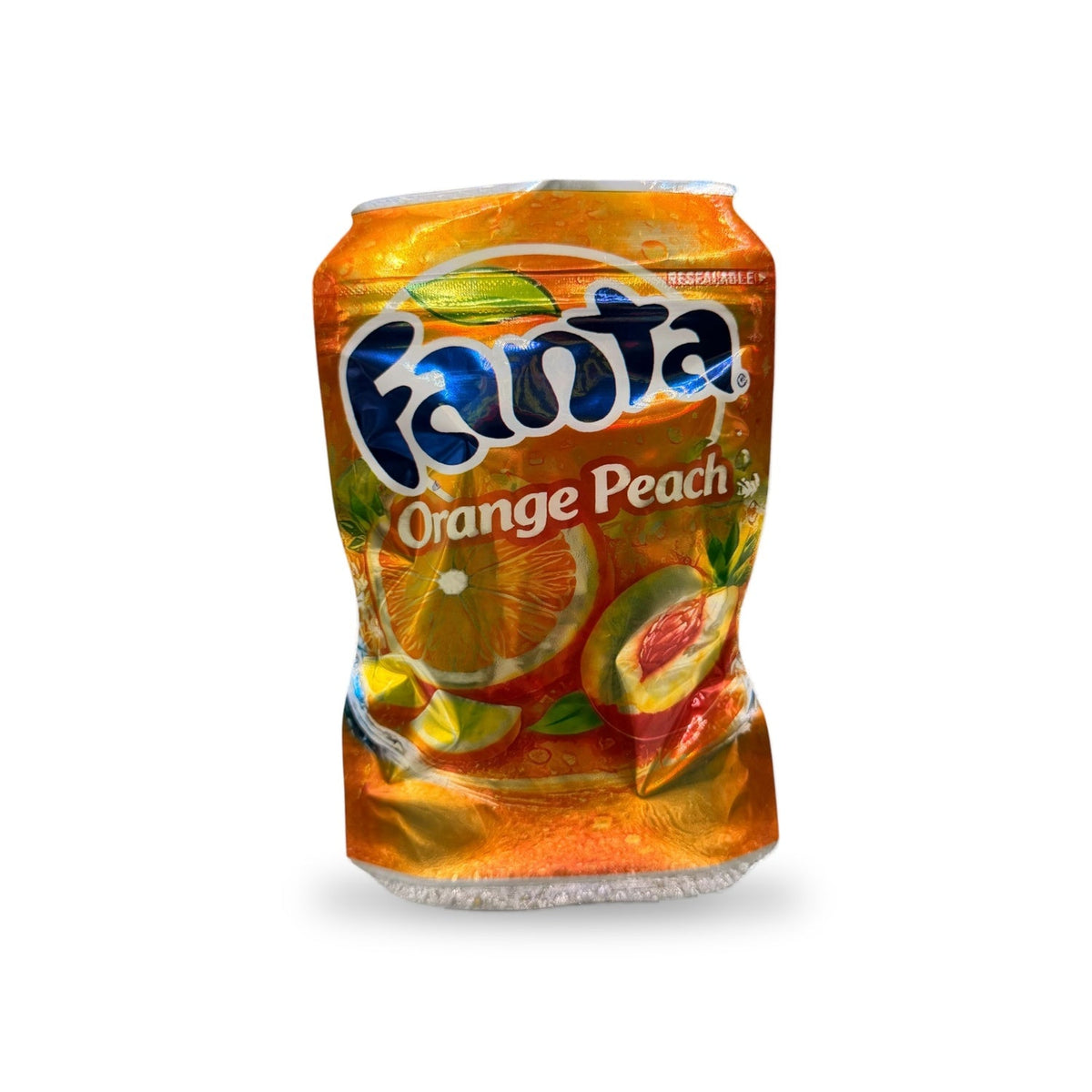 Fanta Orange Peach Mylar Bag