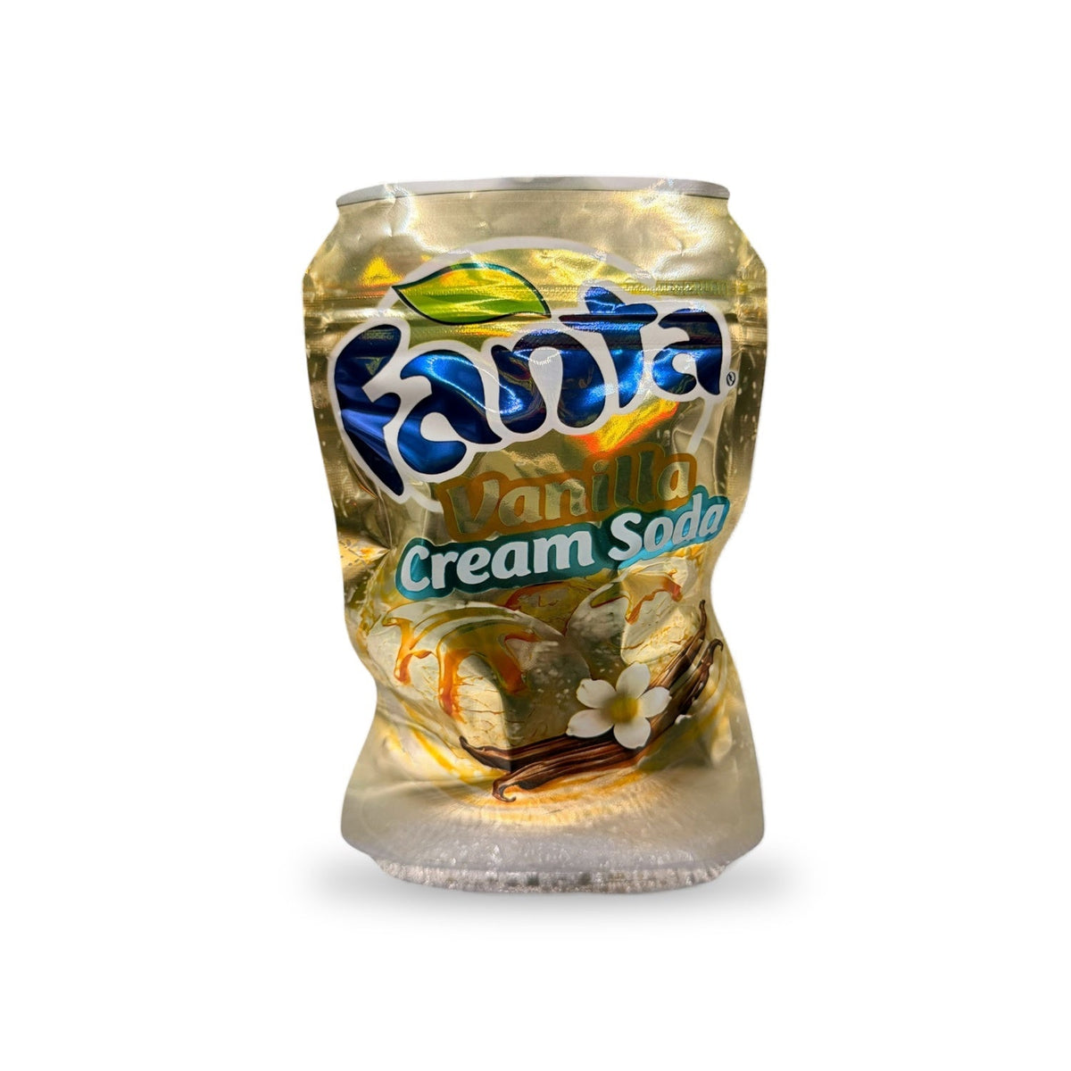 Fanta Vanilla Cream Soda Mylar Bag