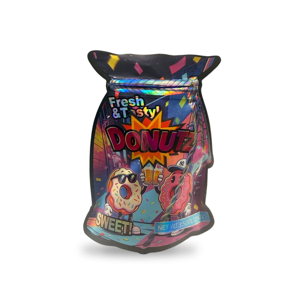 Fresh & Tasty Donutz Mylar Bag