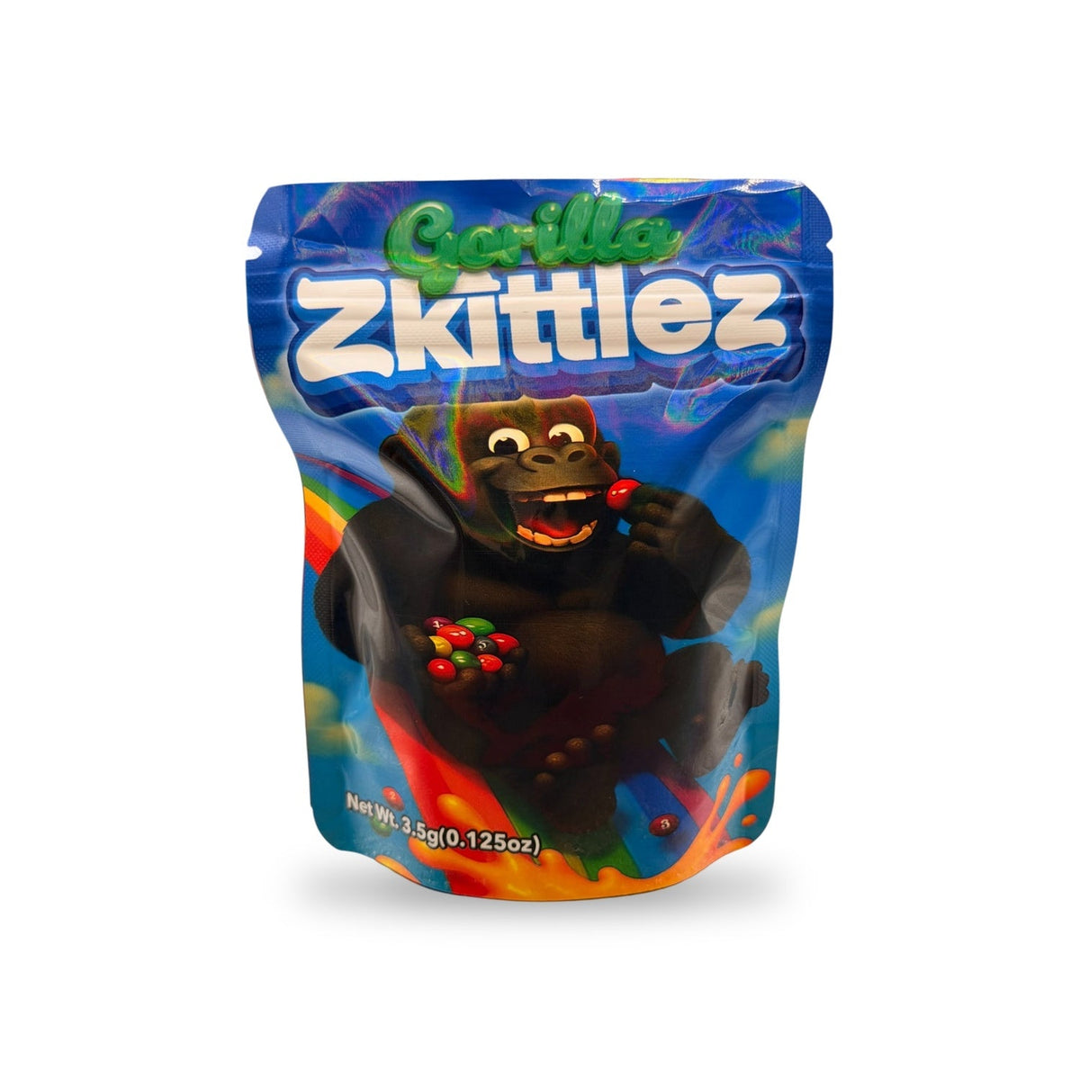 Gorilla Zkittlez Mylar Bag