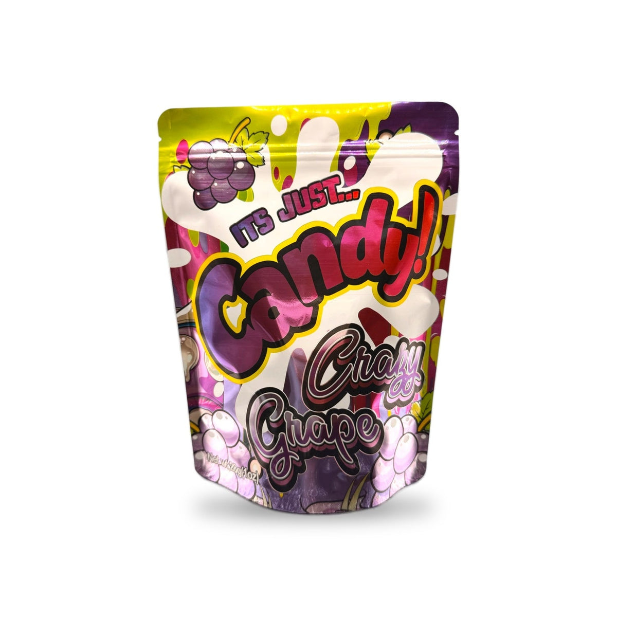 It's Just... Candy! Crazy Grape Ounce Mylar Bag
