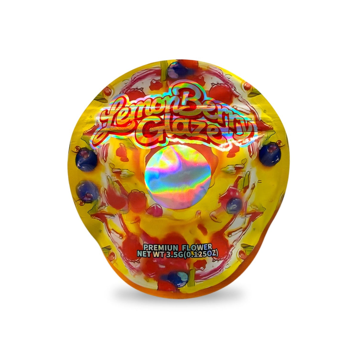 Lemon Berry Glazed Mylar Bag