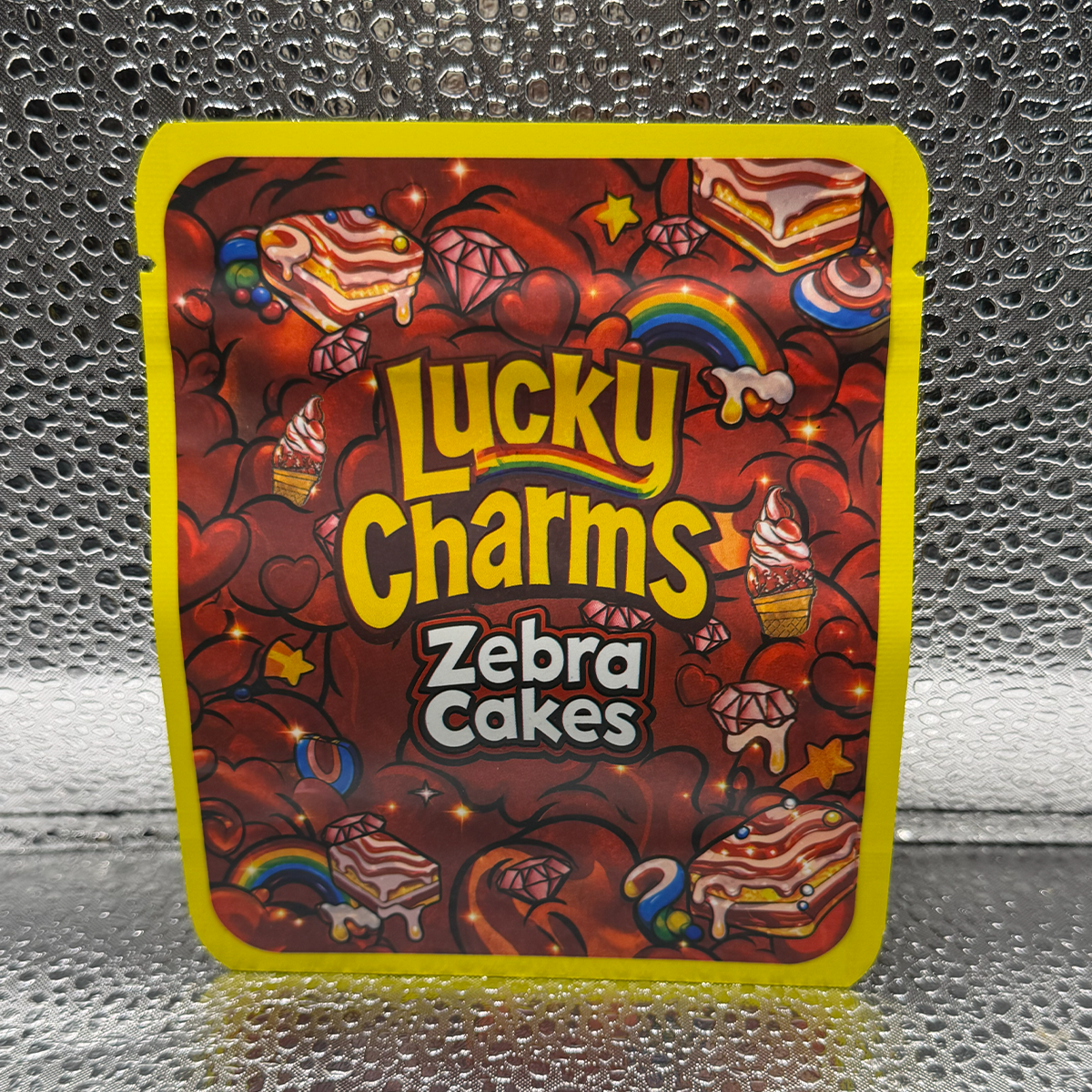 Lucky Charms Zebra Cakes