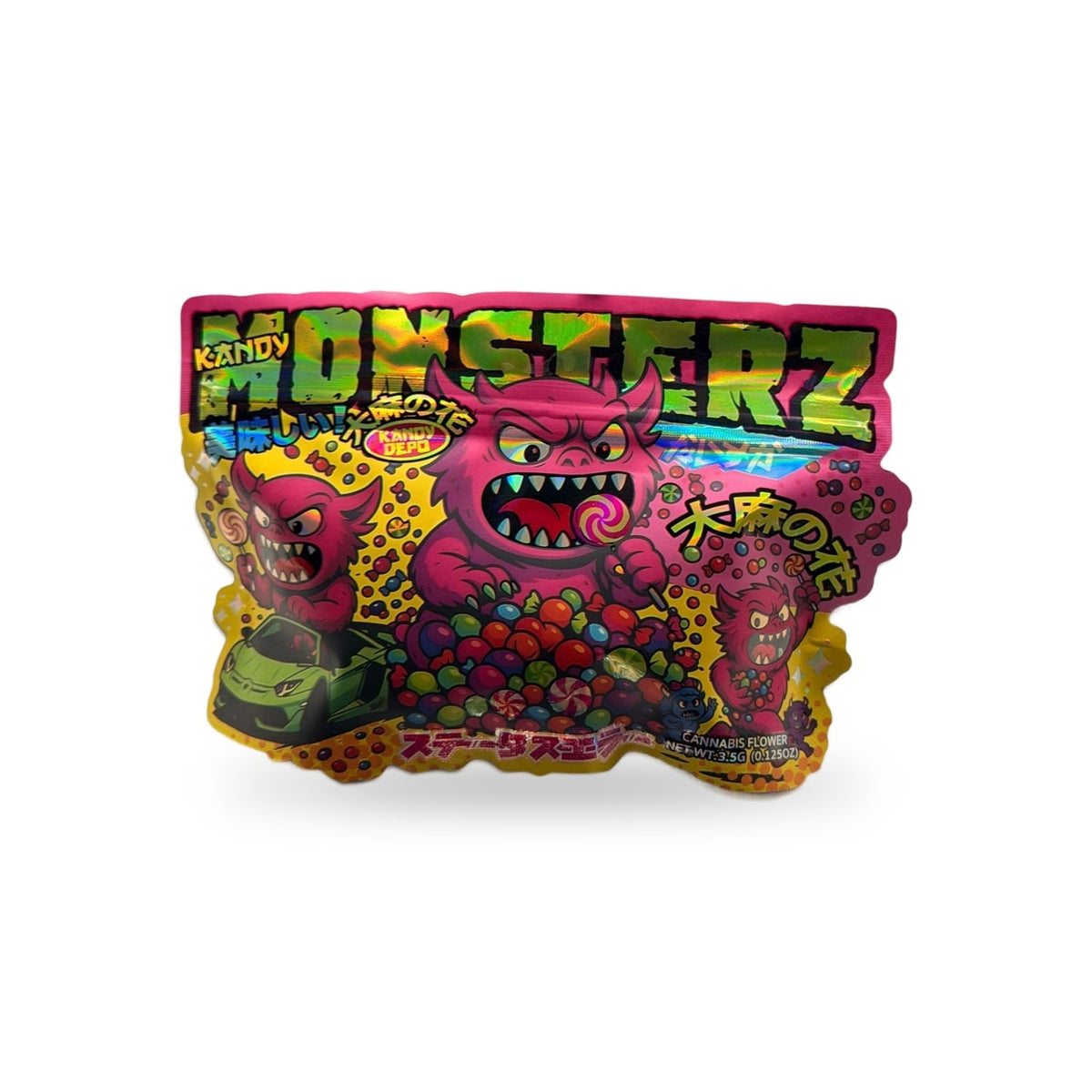 Monsterz Kandy Mylar Bag