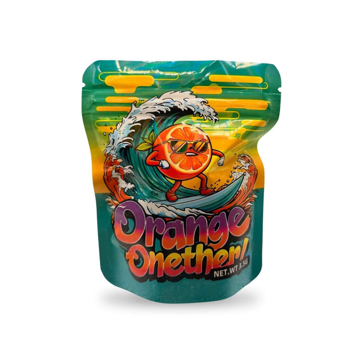 Orange Onether Mylar Bag