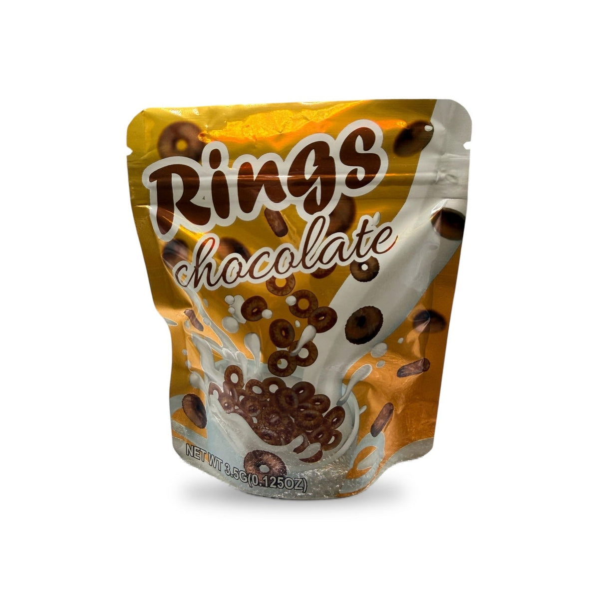 Rings Chocolate Mylar Bag