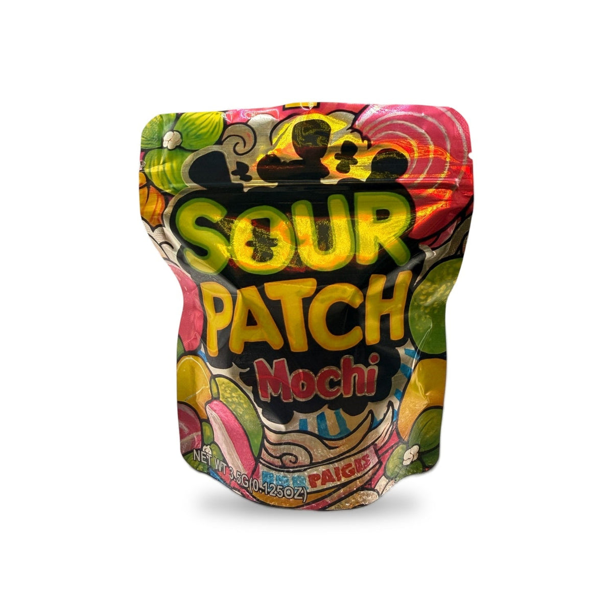 Sour Patch Mochi Mylar Bag