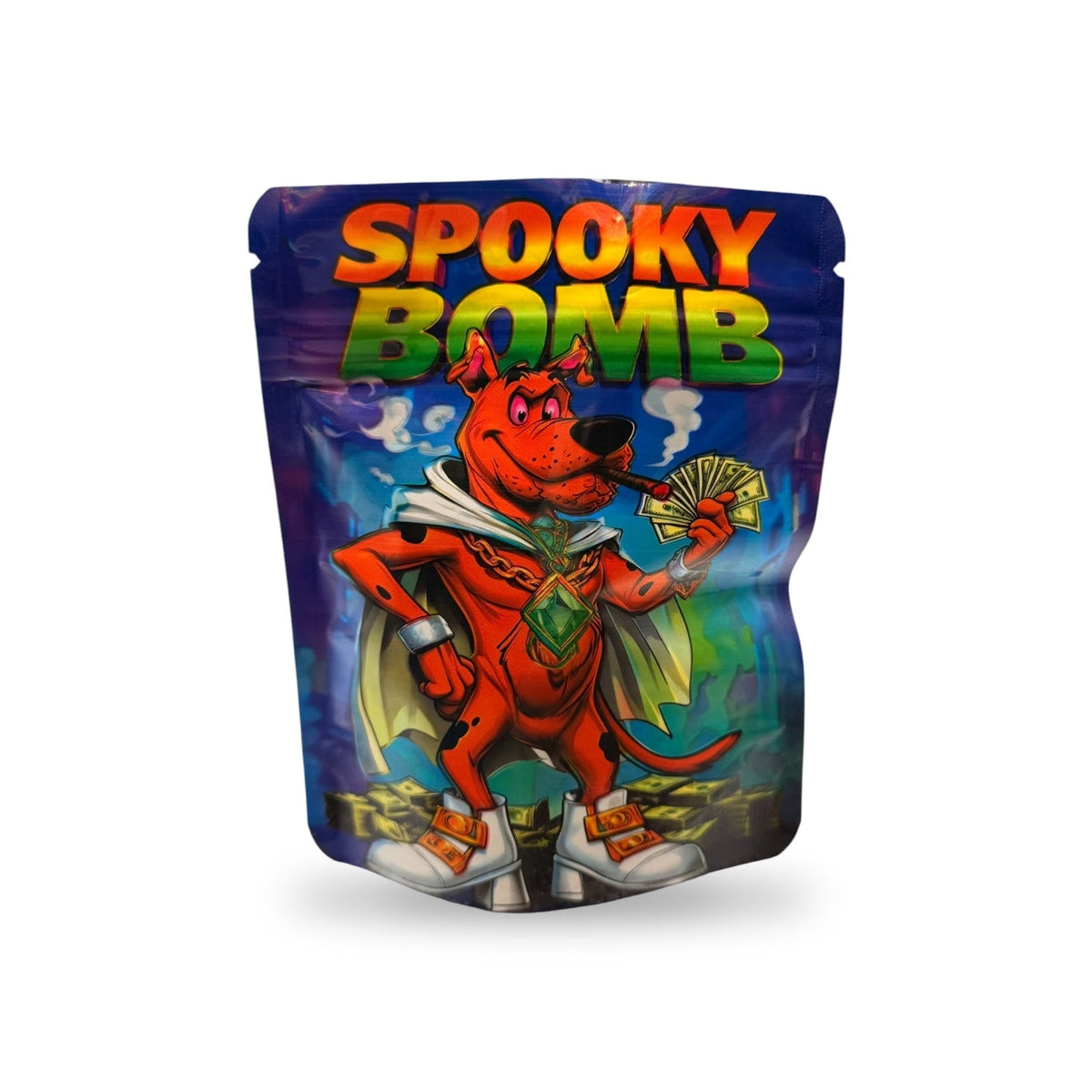 Spooky Bomb Premium Mylar Bag
