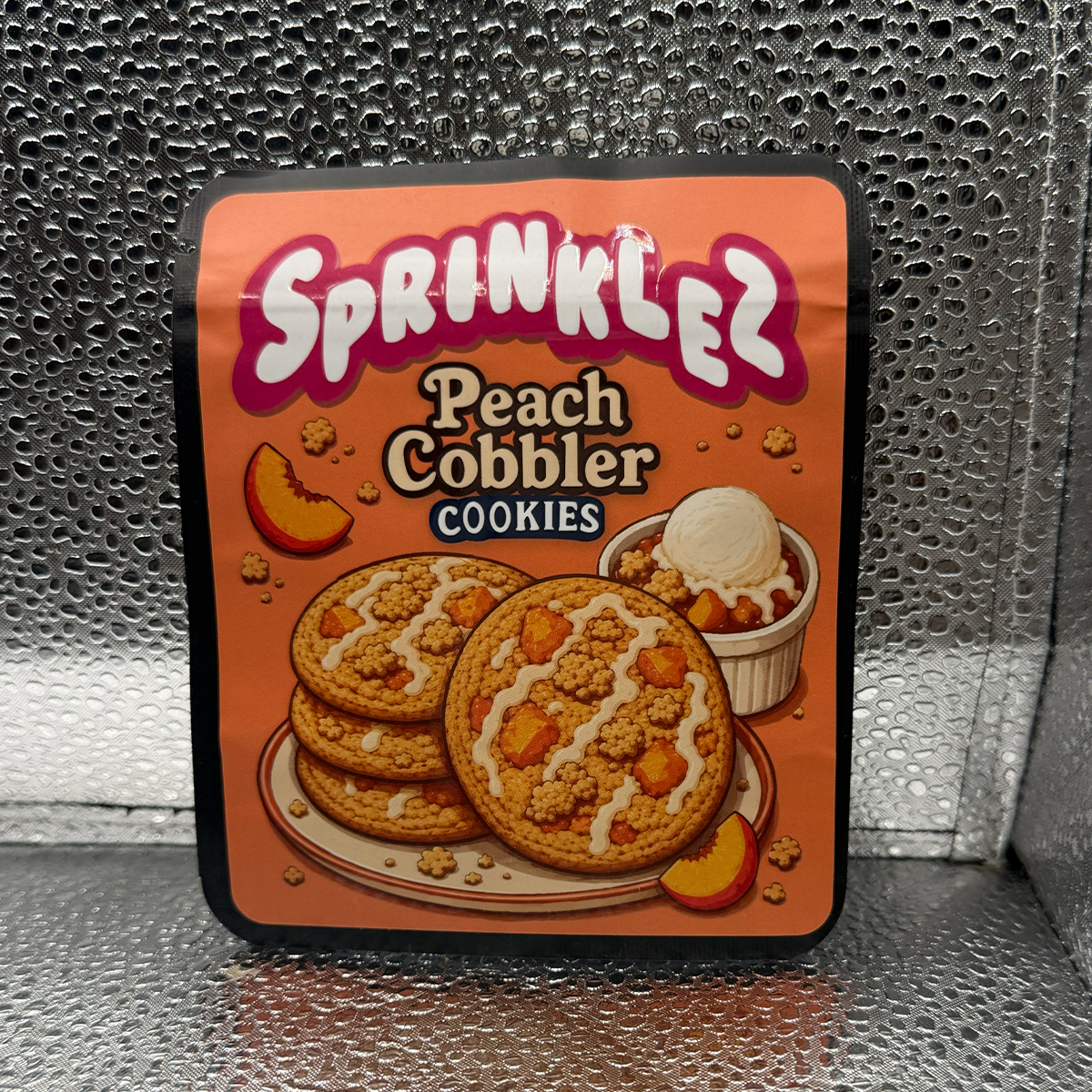 Sprinklez Peach Cobbler Cookies