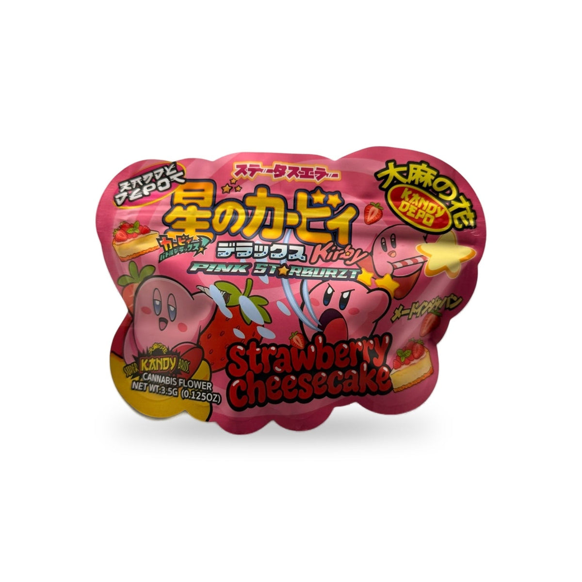 Strawberry Cheescake Mylar Bag