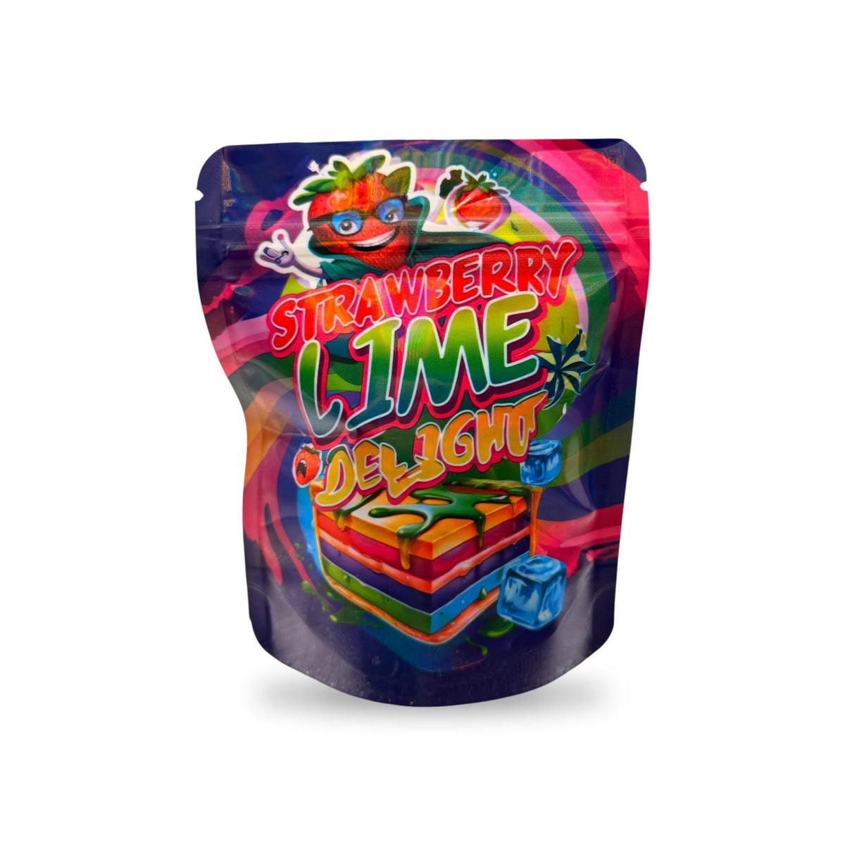 Strawberry Lime Delight Premium Mylar Bag