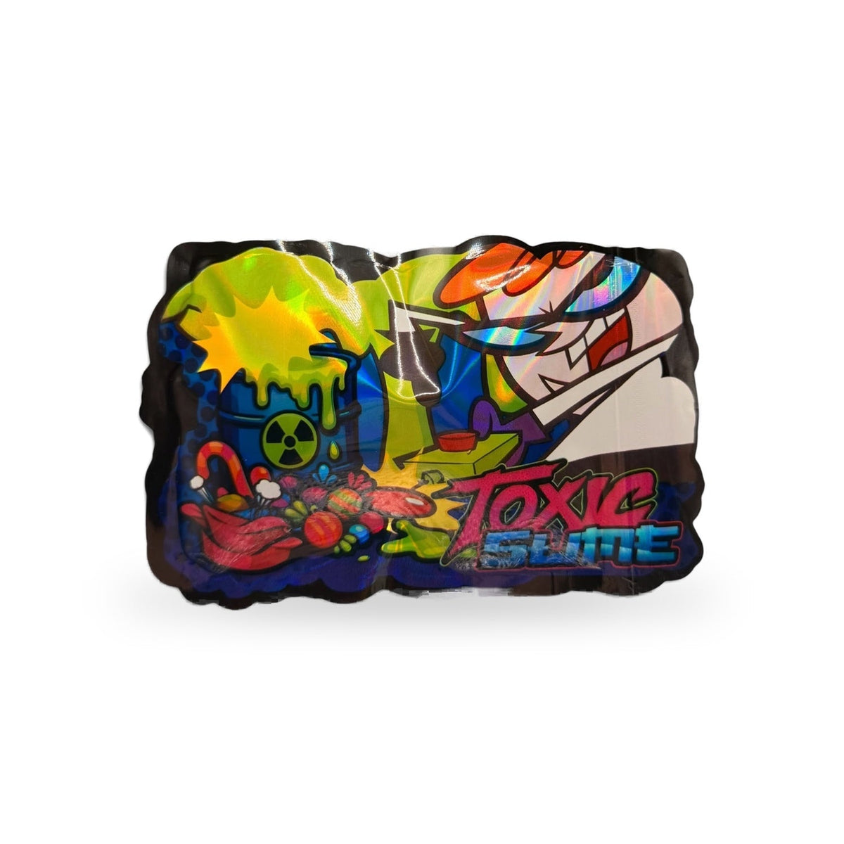 Toxic Slime Mylar Bag