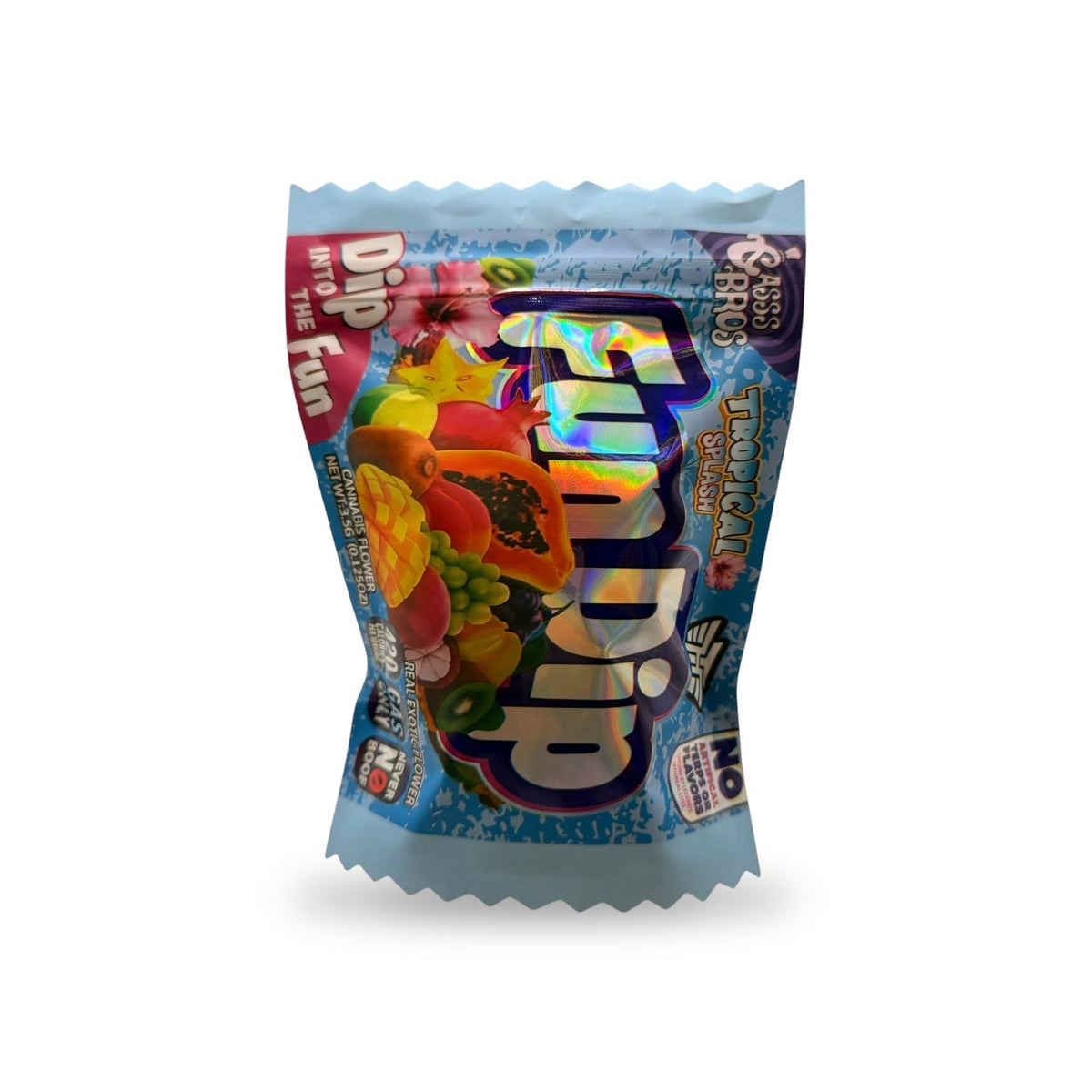 Tropical Flash Fun Dip Mylar Bag