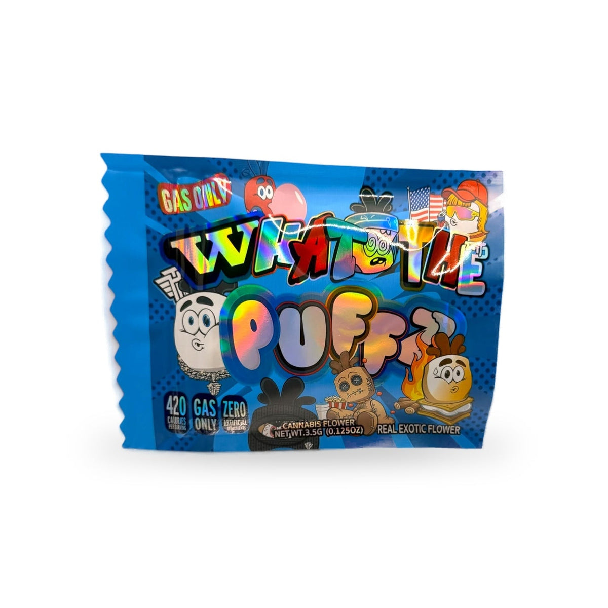 What the Puffz Mylar Bag