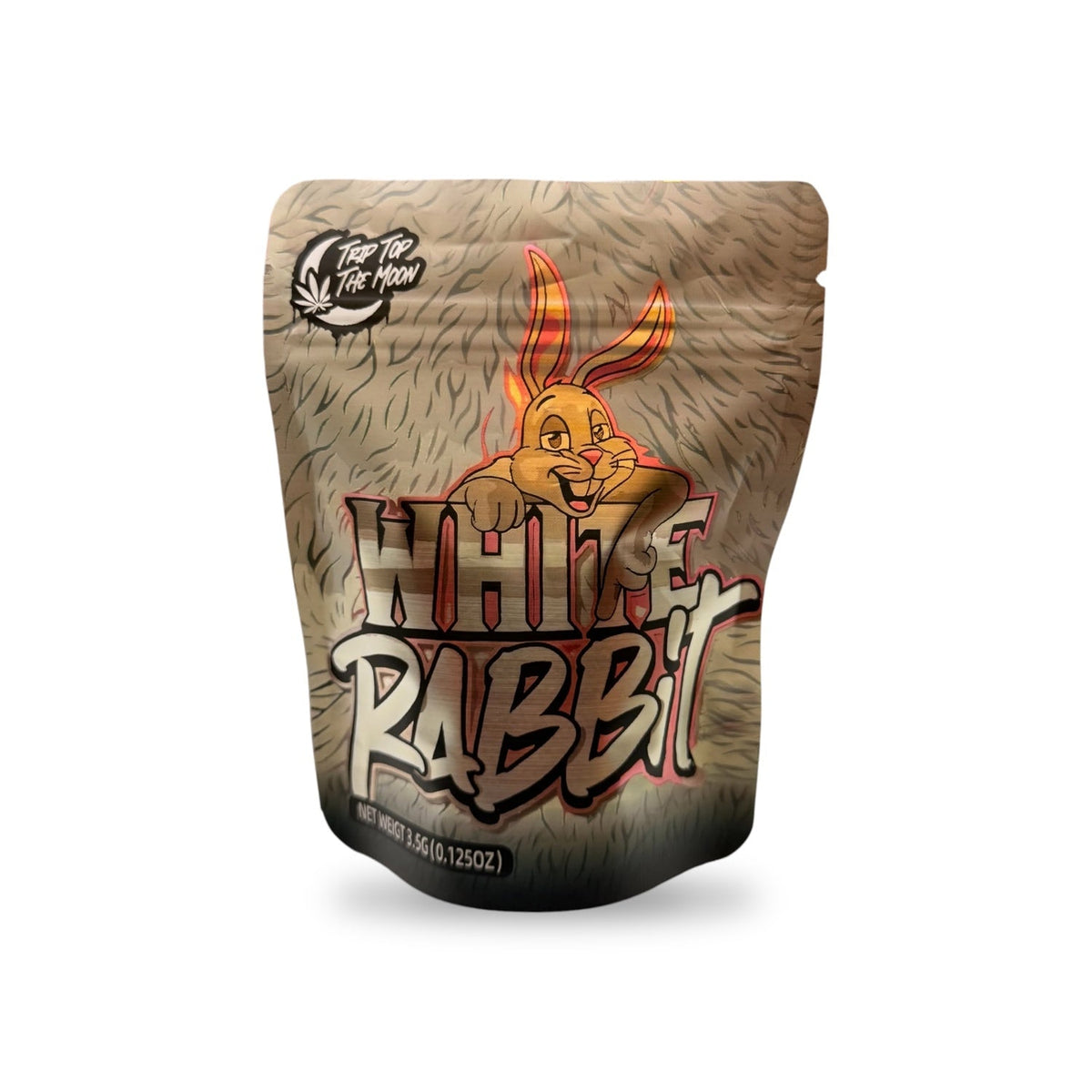 White Rabbit Mylar Bag