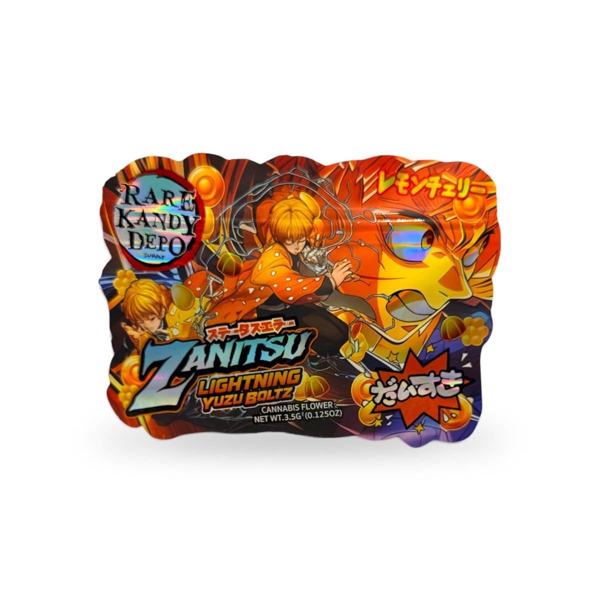Zanitsu Lightning Yuzu Boltz Mylar Bag
