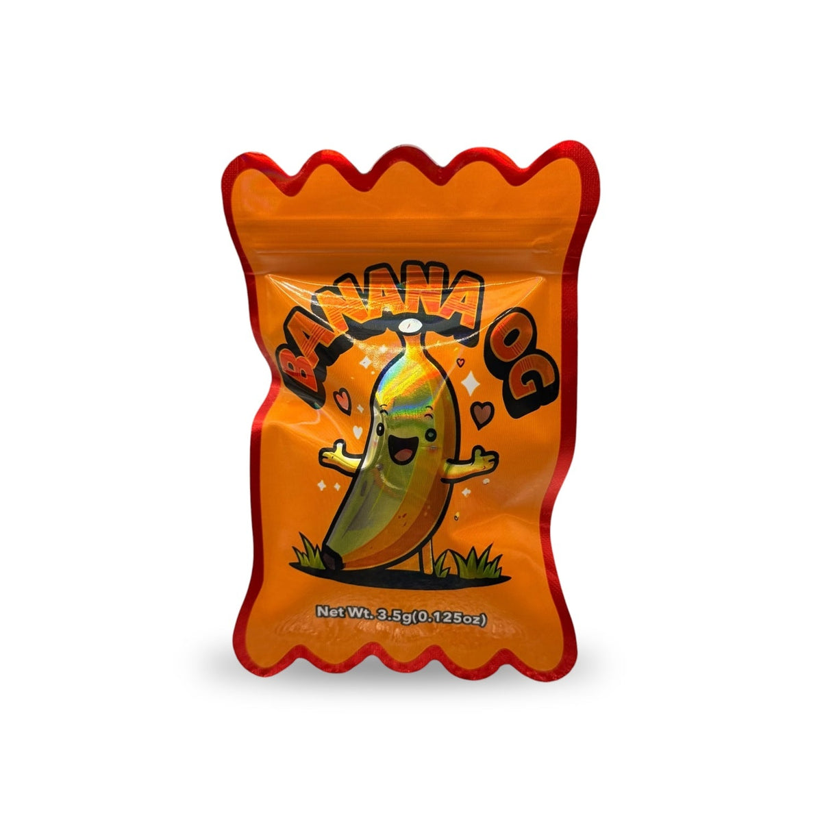 Banana og Mylar Bag