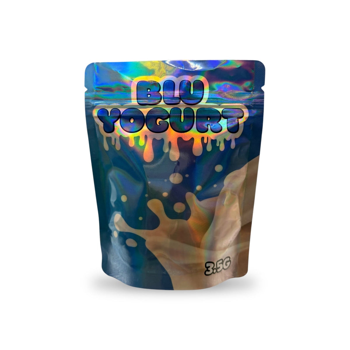 Blu Yogurt Mylar Bag
