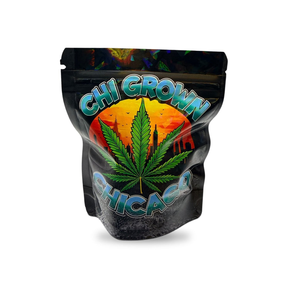 Chi Grown Chicago Mylar Bag