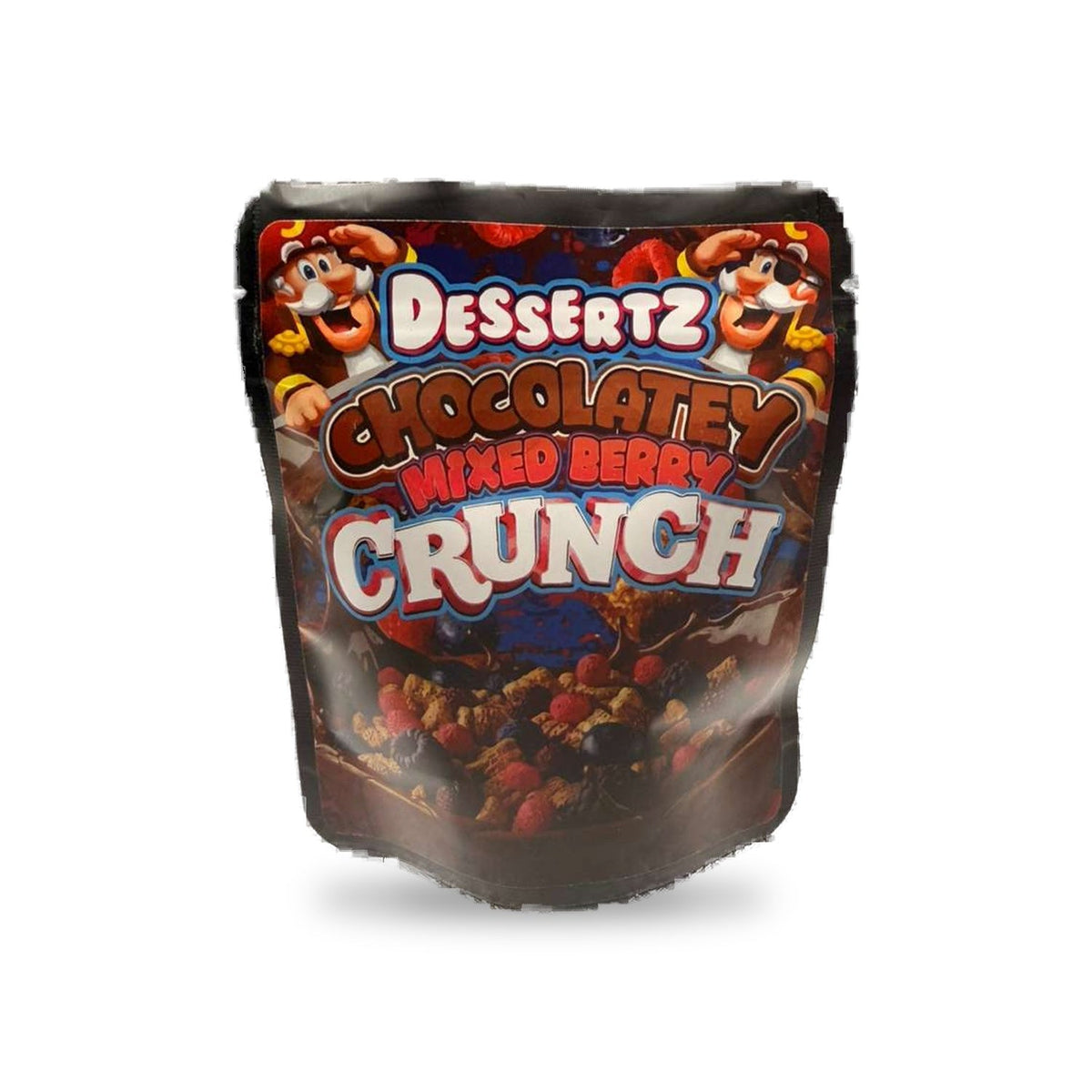 Dessertz Chocolatey Mixed Berry Crunch Mylar Bag