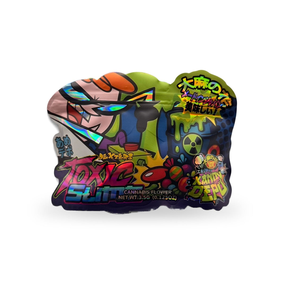 Dexter's Toxic Slime Mylar Bag