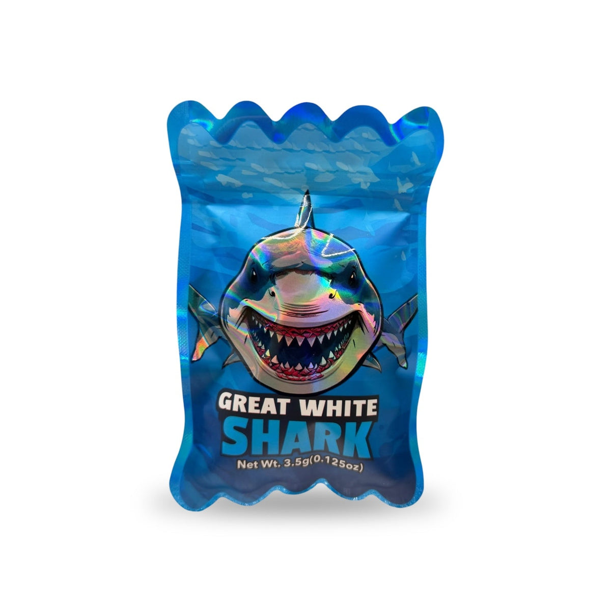Great White Shark Mylar Bag