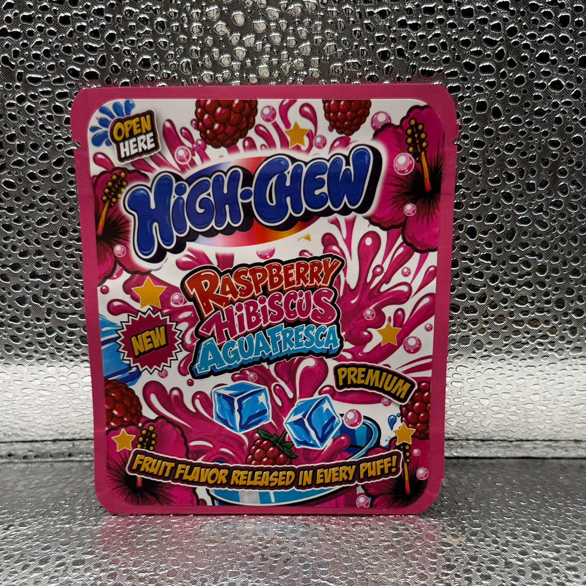 High-Chew Raspberry Hibiscus Agua Fresca