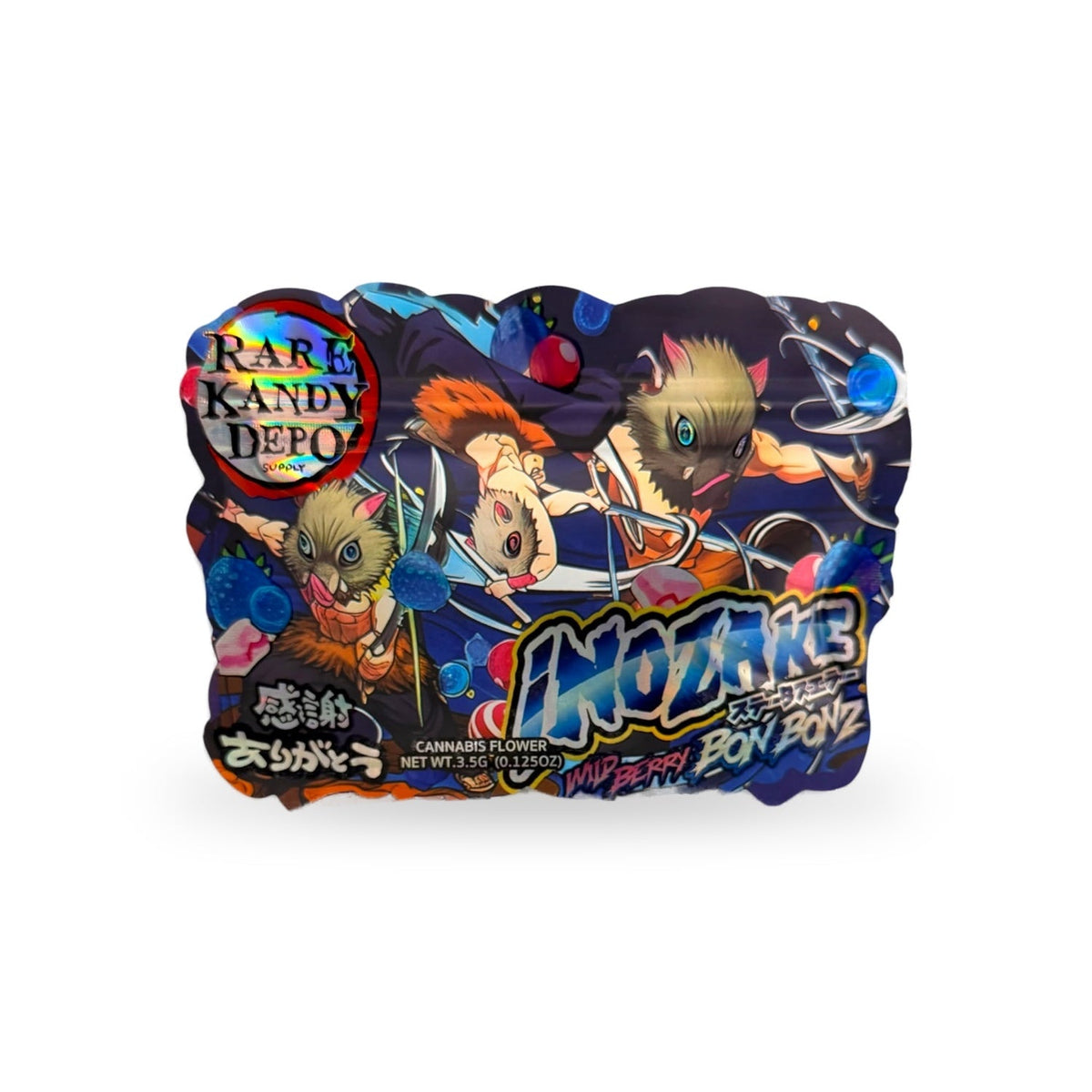 Inozake Wild Berry Bon Bonz Mylar Bag
