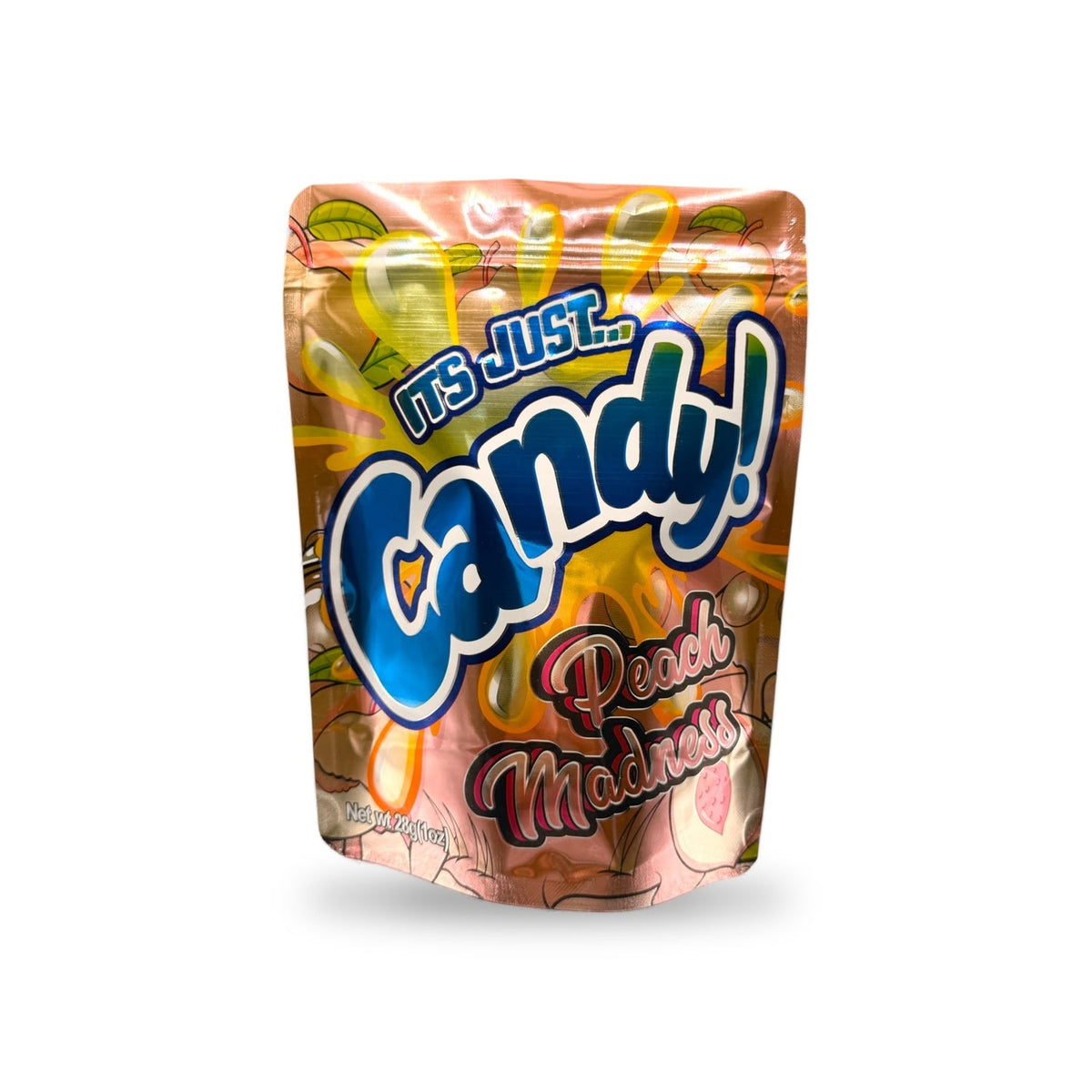 It's Just... Candy! Peach Madness Ounce Mylar Bag