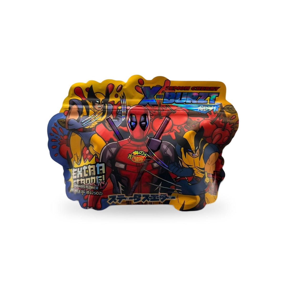 Lemon Cherry X-Burzt Mylar Bag
