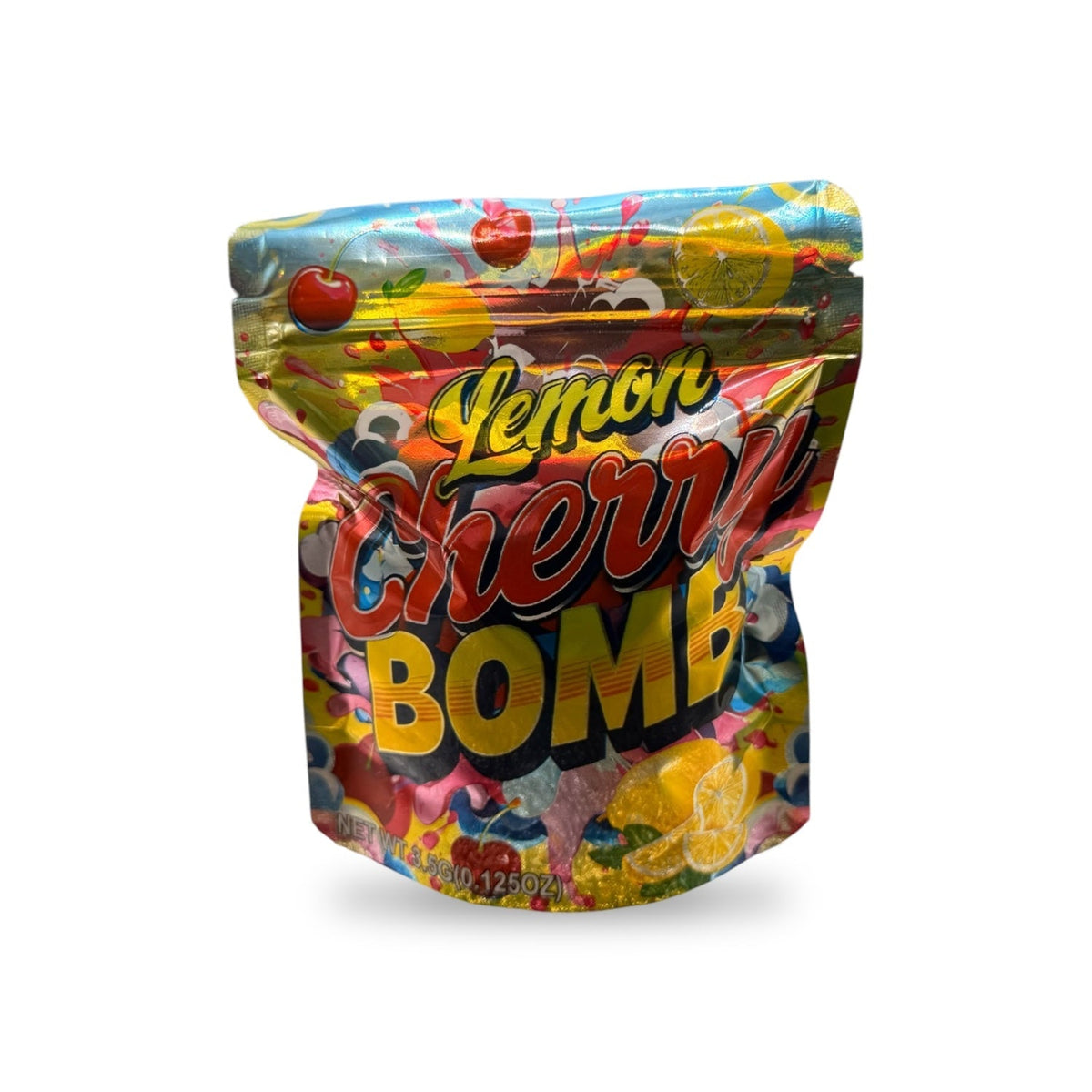Lemon Cherry Bomb Mylar Bag