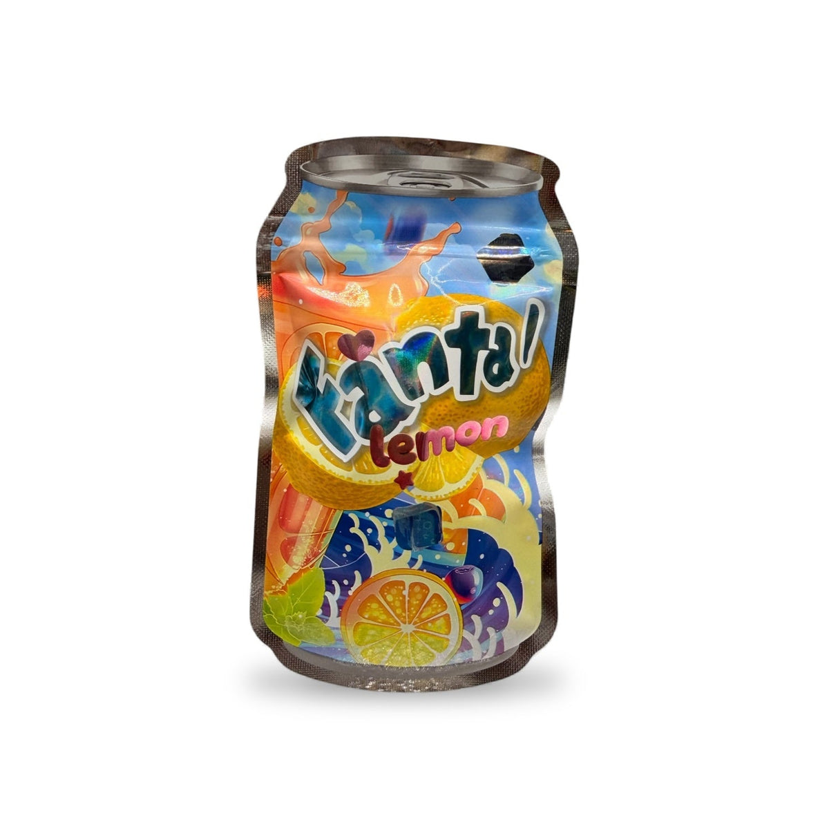 Lemon Fanta Mylar Bag