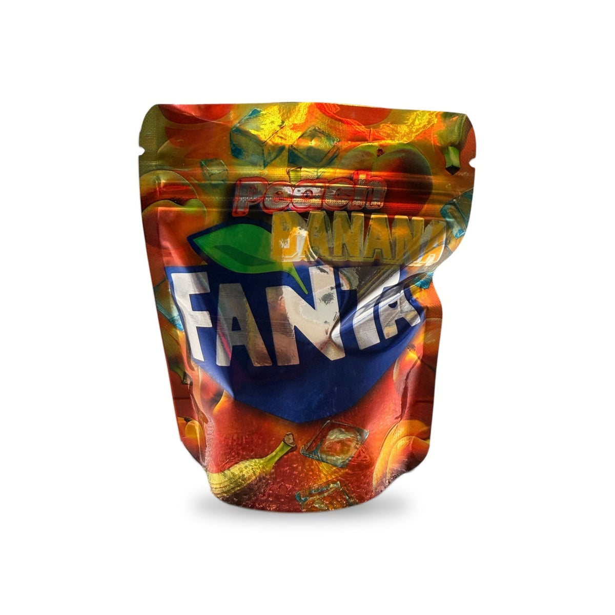 Peach Banana Fanta Mylar Bag