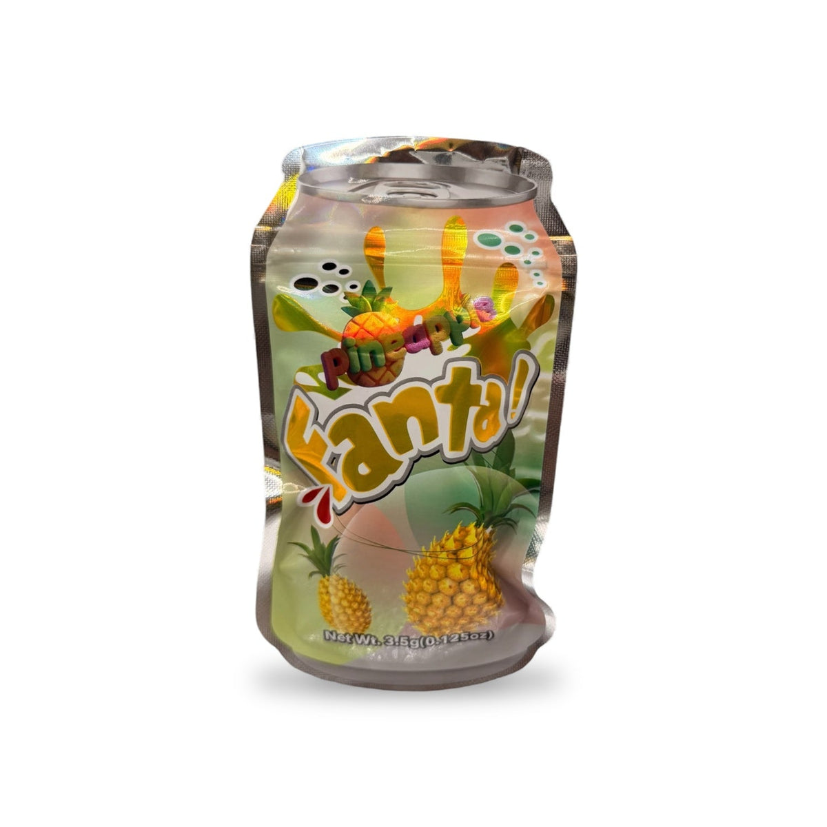 Pineapple Fanta Mylar Bag