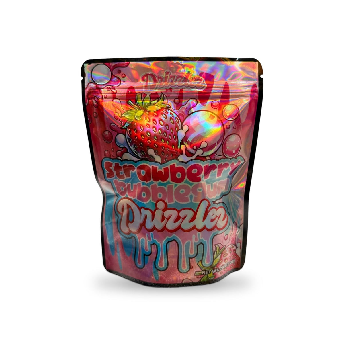 Strawberry Bubblegum Drizzle Ounce Mylar Bag