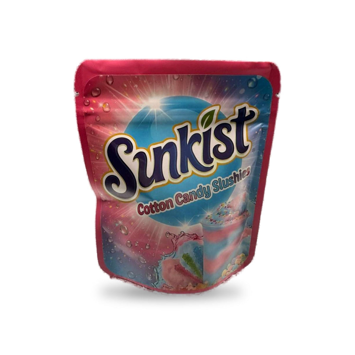 Sunkist Cotton Candy Slushies Mylar Bag