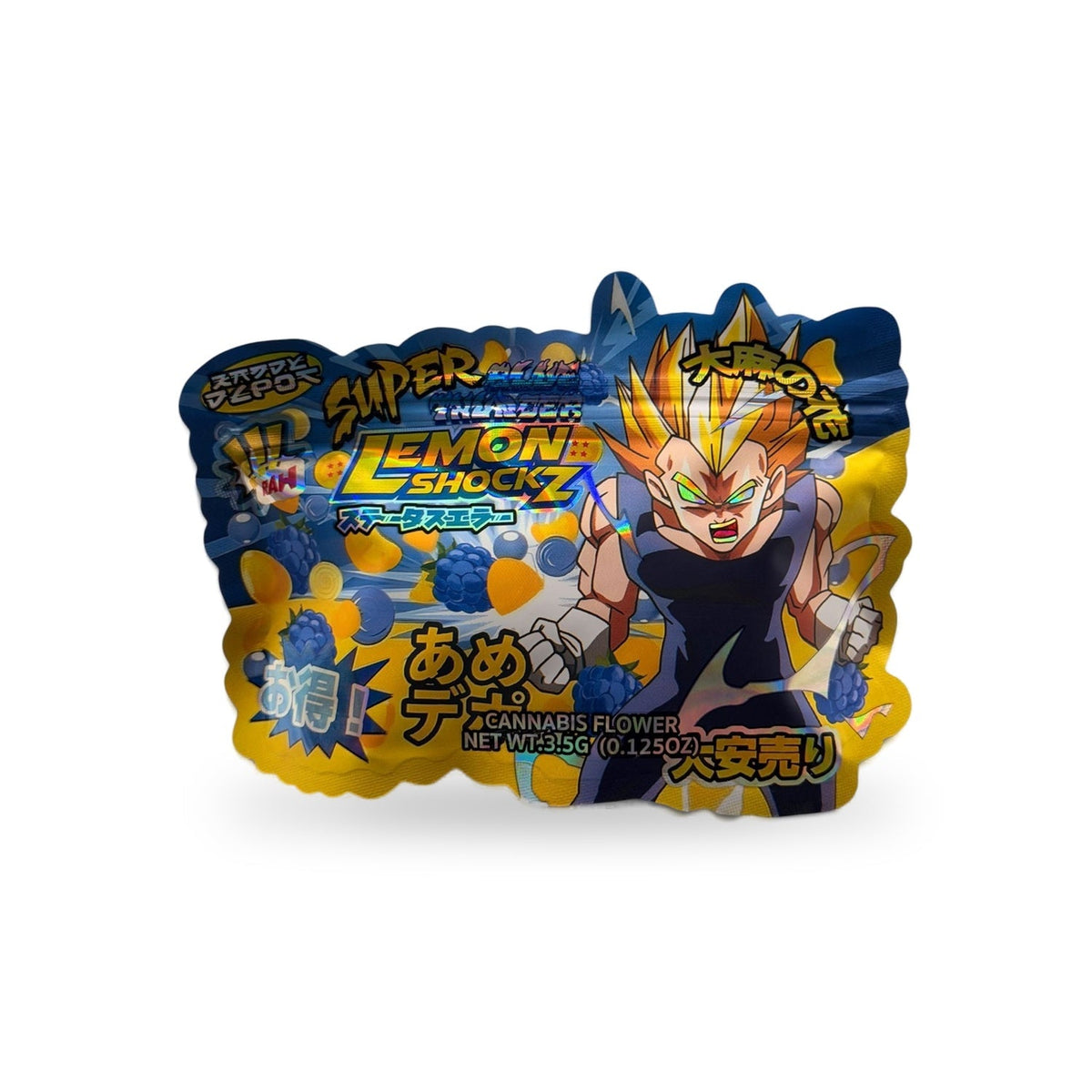 Super Lemon Shockz Mylar Bag