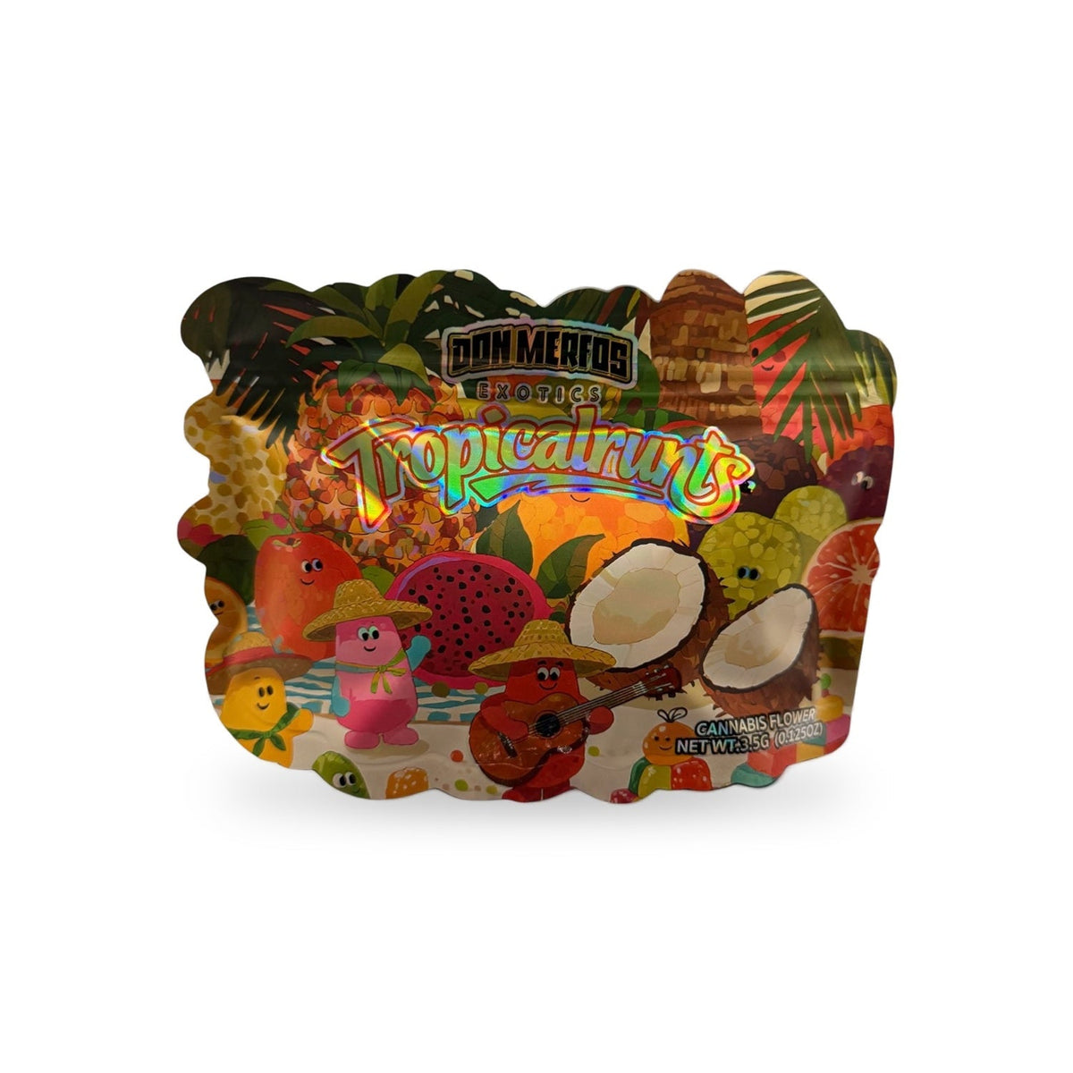 Tropical Runts Mylar Bag