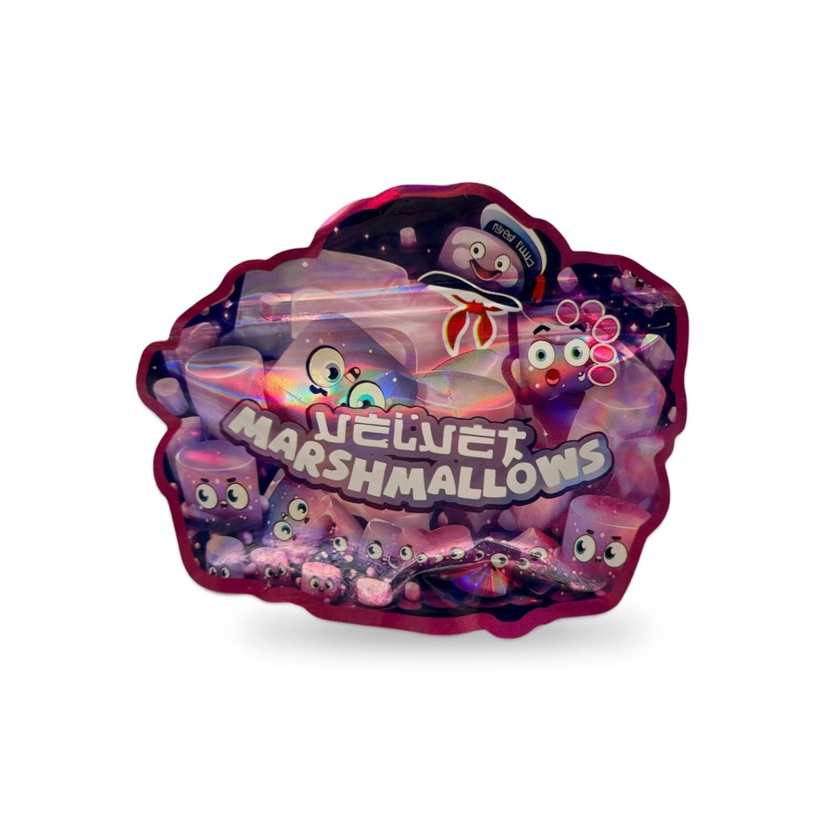 Velvet Marshmallows Mylar Bag