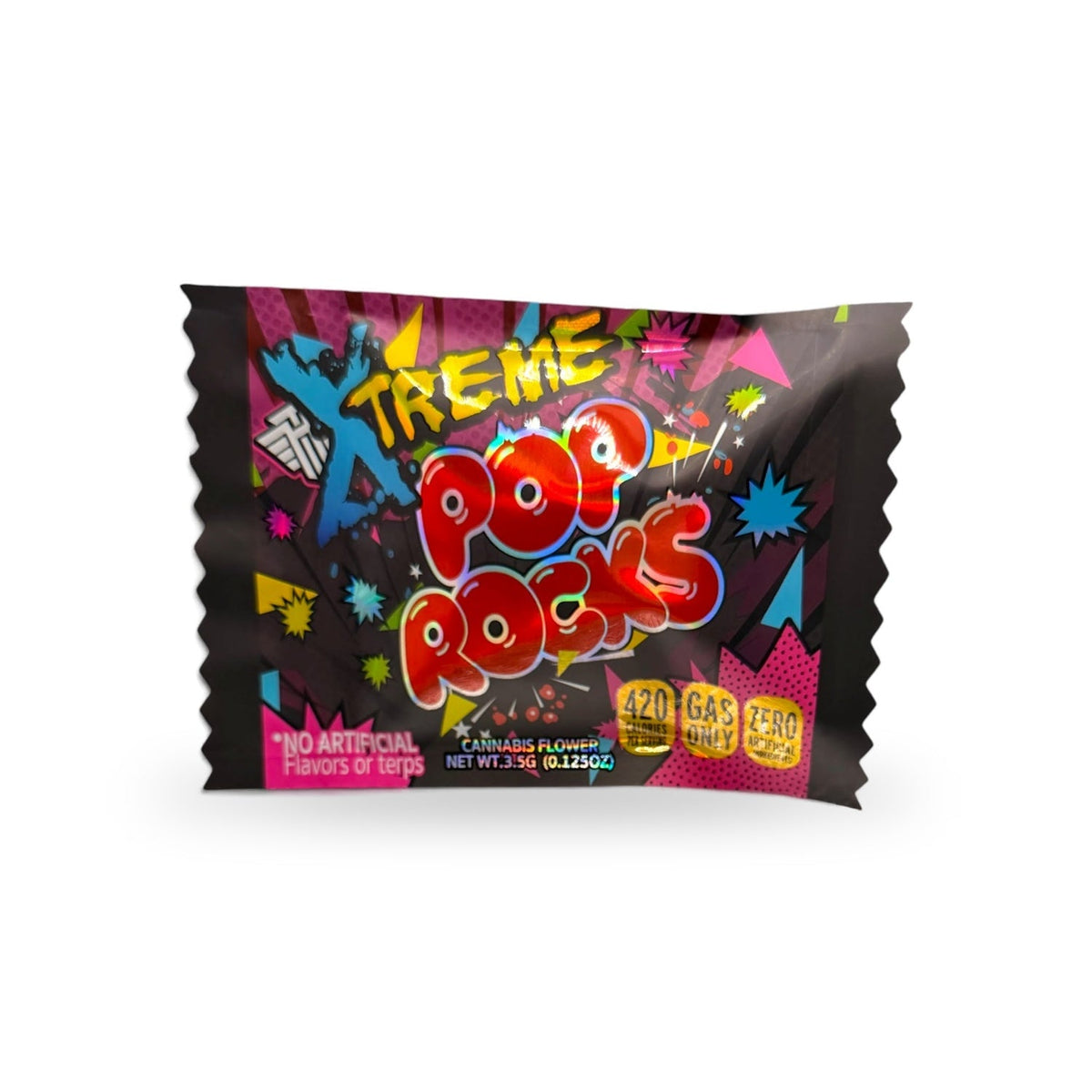 Xtreme Pop Rocks Mylar Bag
