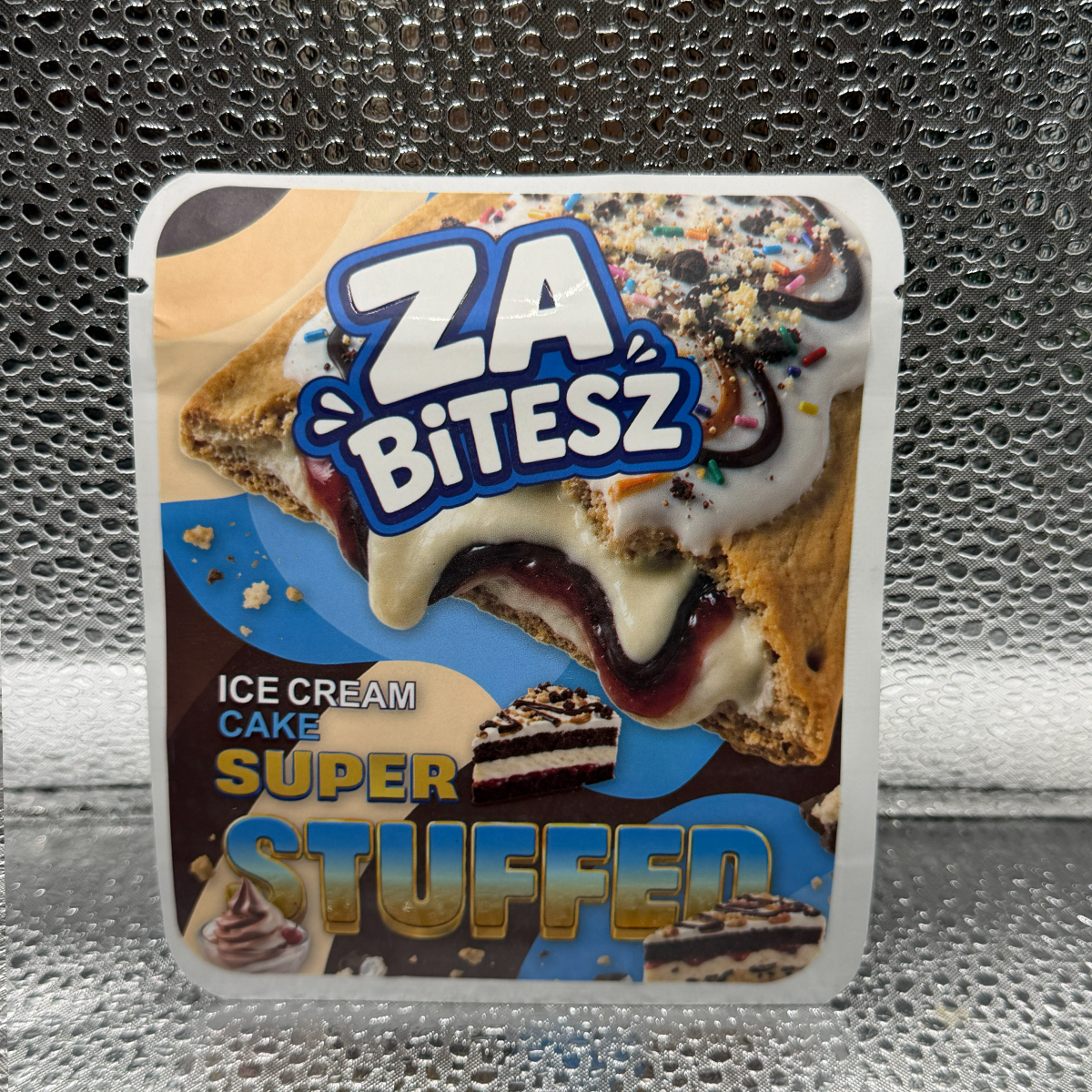 Za Bitesz Ice Cream Cake Super Stuffed